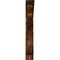 Ekena Millwork Avery Wrought Iron Bracket, (Triple center brace), Antiqued Bronze 2"W x 10"D x 12"H BKTM02X10X12TAVABZ - alternate 4